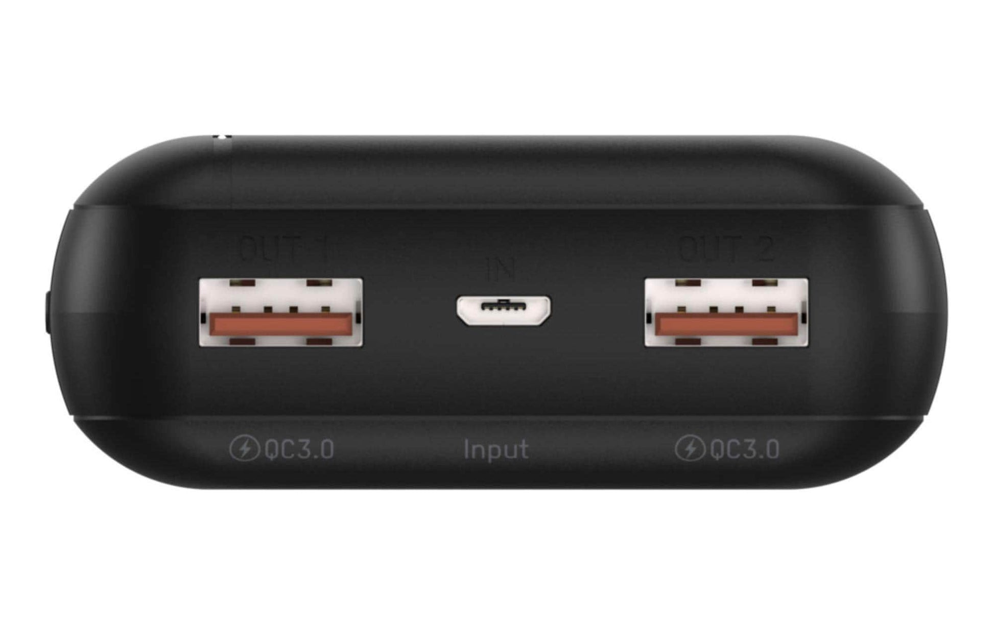 Ansmann PB320PD Powerbank 20'000 mAh – 20 W PD, 1× USB-C, 2× USB-A, schwarz