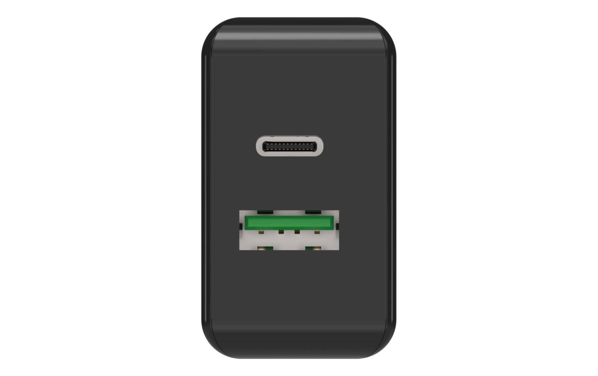 Ansmann HC218PD USB-Ladegerät 20 W – USB-C×1, USB-A×1 – PD, QC 3.0 – Schwarz
