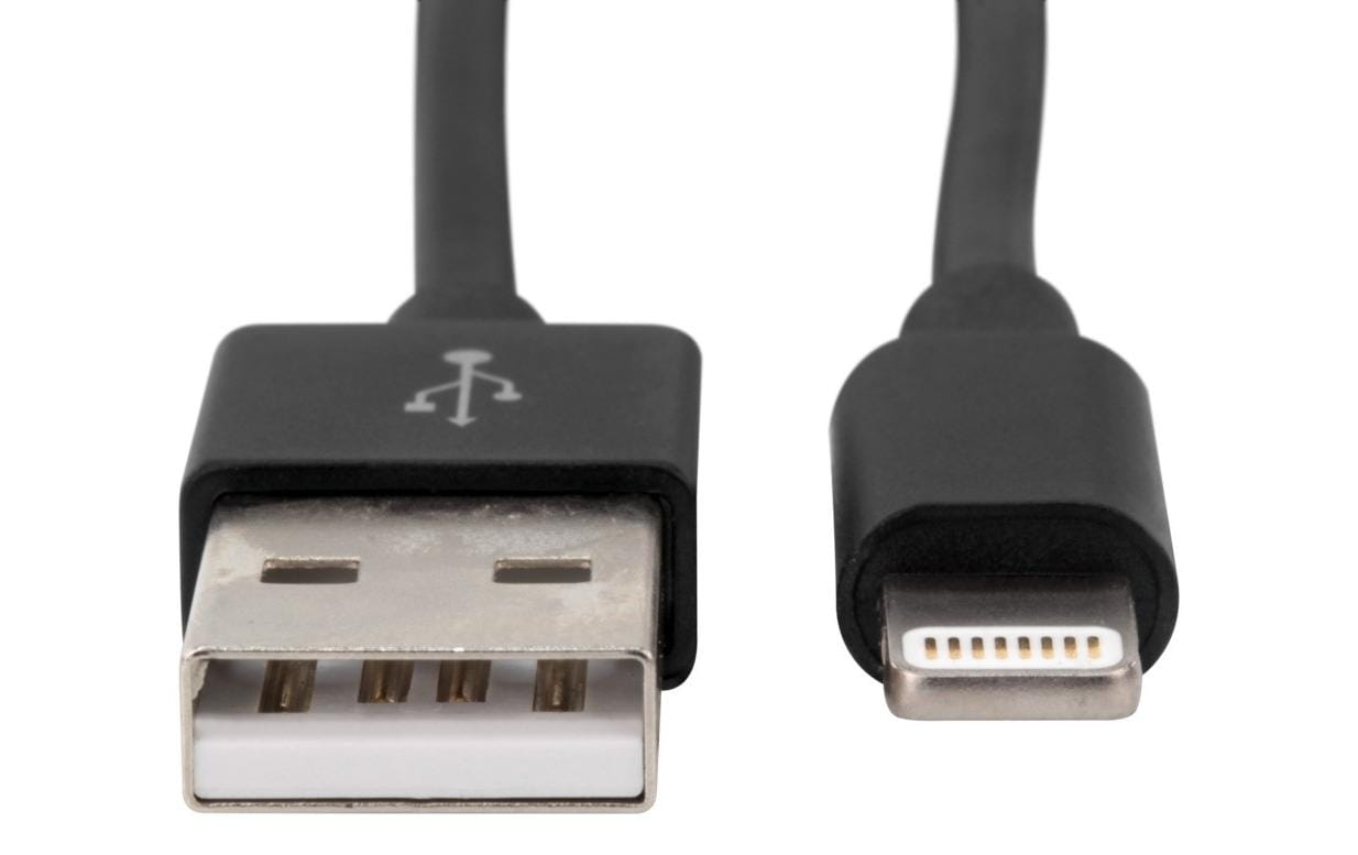 Ansmann Daten- & Ladekabel – USB-A auf Lightning 1,2 m, MFi zertifiziert – für iPhone/iPad
