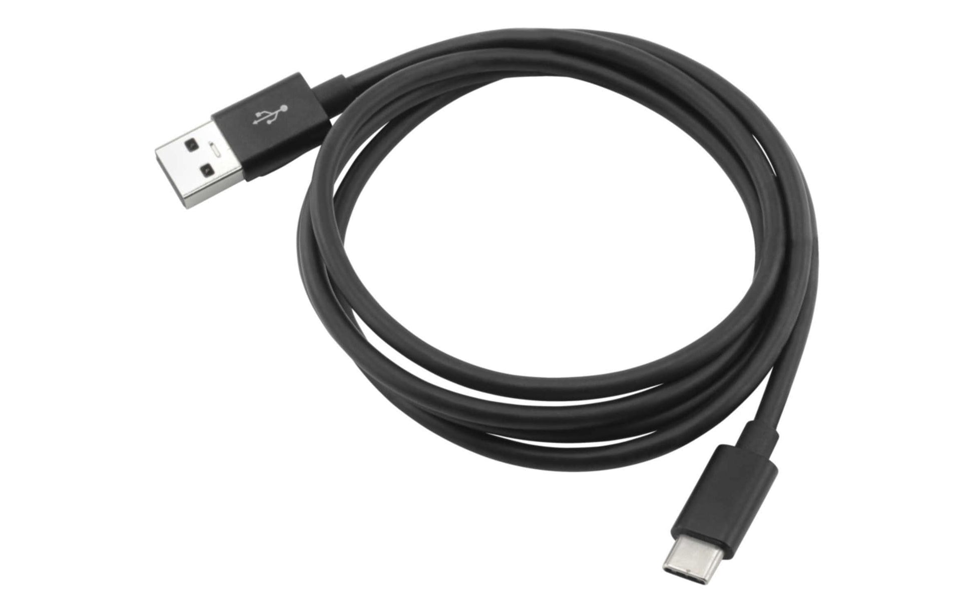 Ansmann USB-A auf USB-C Kabel – USB 3.2 Gen 1 (5 Gbit/s) – 1,2 m – TPE-Mantel, Aluminiumkontakte – Schwarz