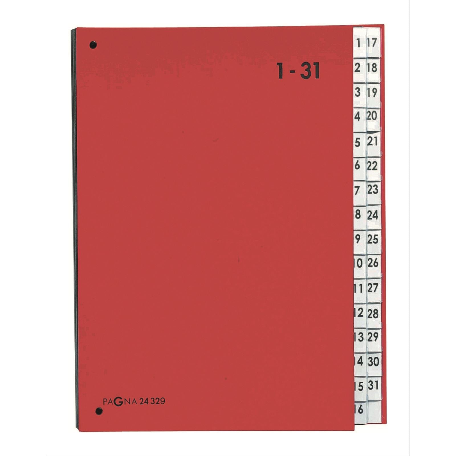 Pagna Sammelmappe für A4, Karton, Rot