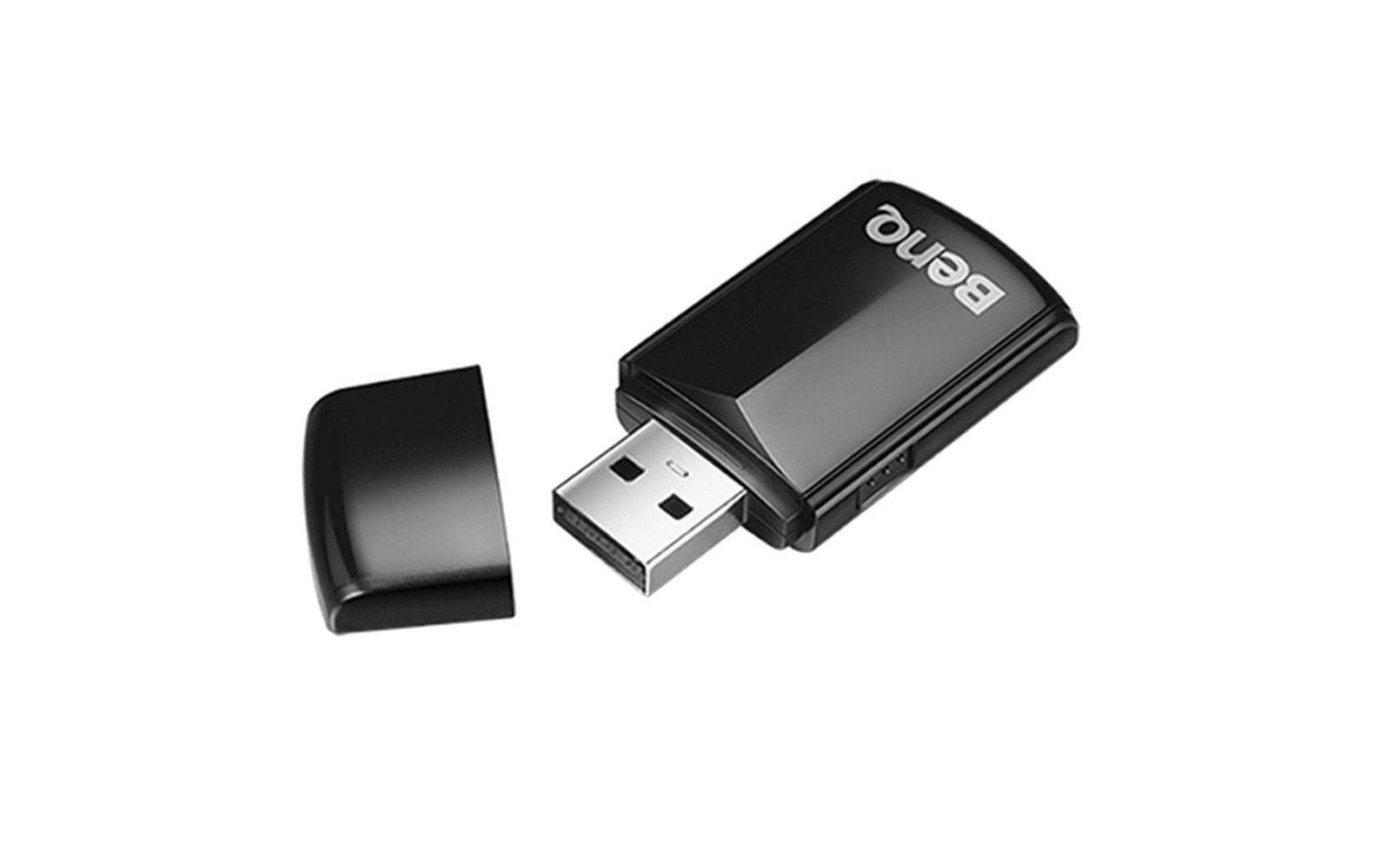 BenQ EZC-5201BS – USB-WLAN-Adapter, schwarz, für BenQ, u. a. EH620, LH730, LW600