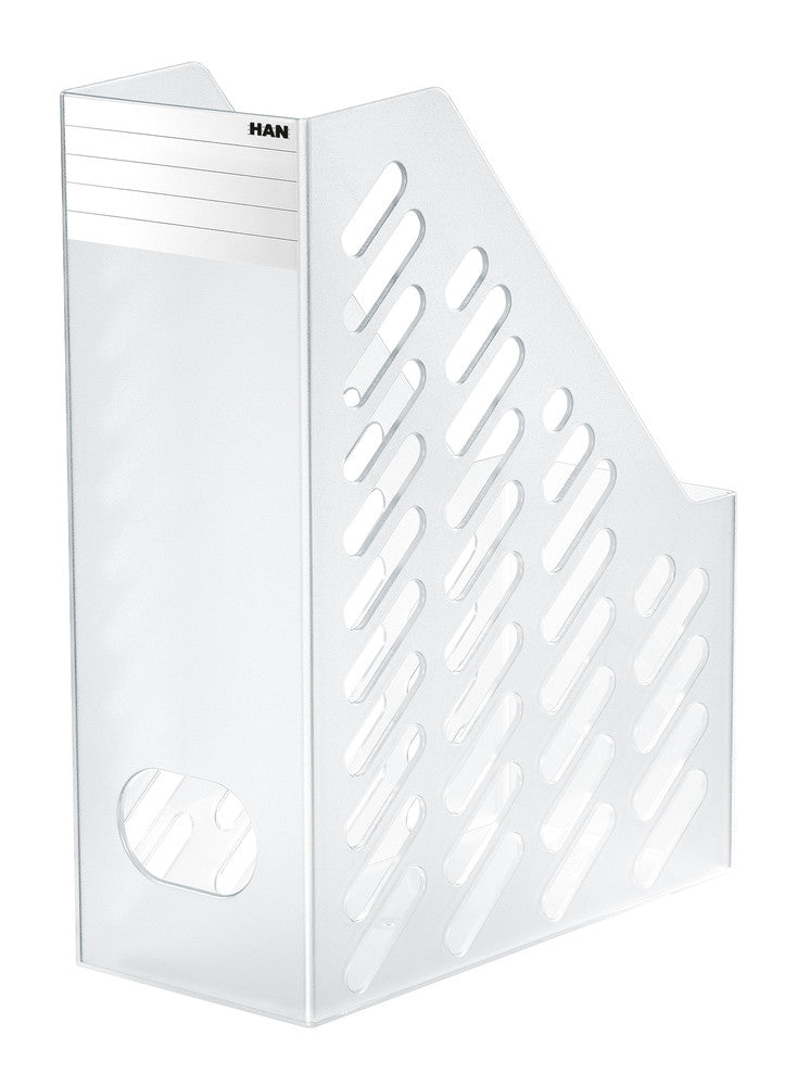 HAN Brillant XXL Stehsammler – A4/C4 – Kunststoff – transparent – 115 × 248 × 320 mm – 2 Stk.