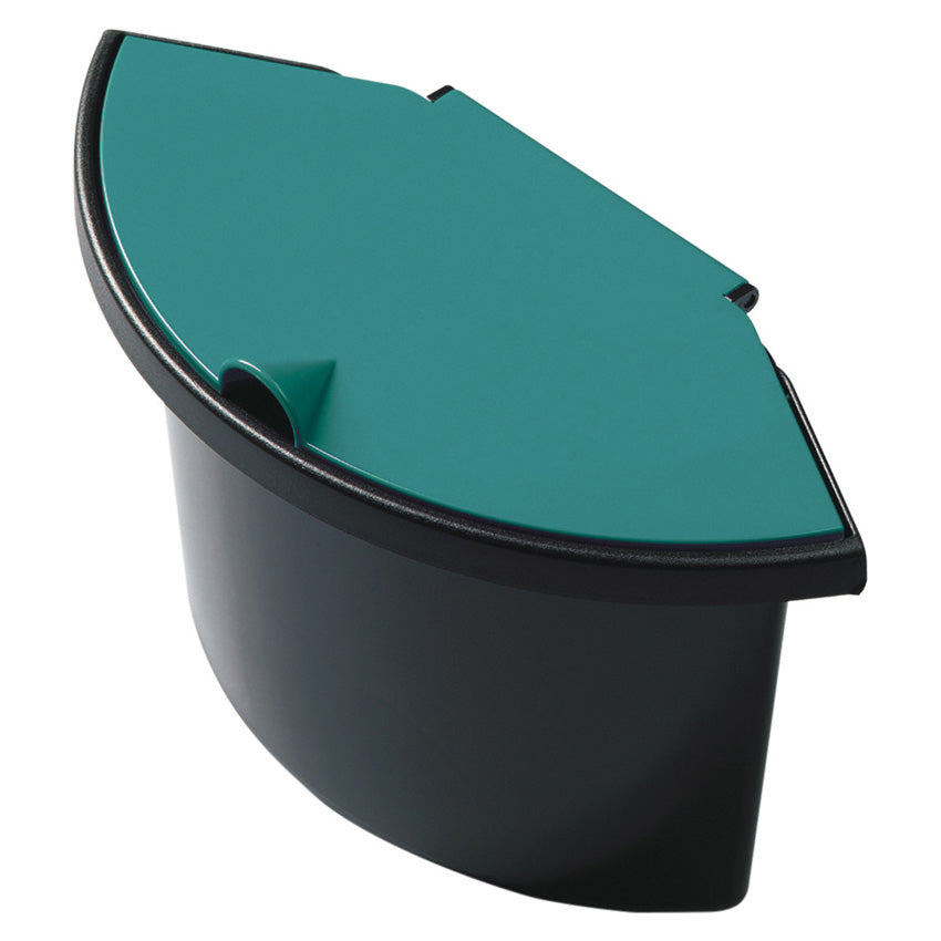 Helit Abfalleinsatz – 2 l – Kunststoff – B × H × T 273 × 180 × 131 mm – schlagfest – für H61052 und andere