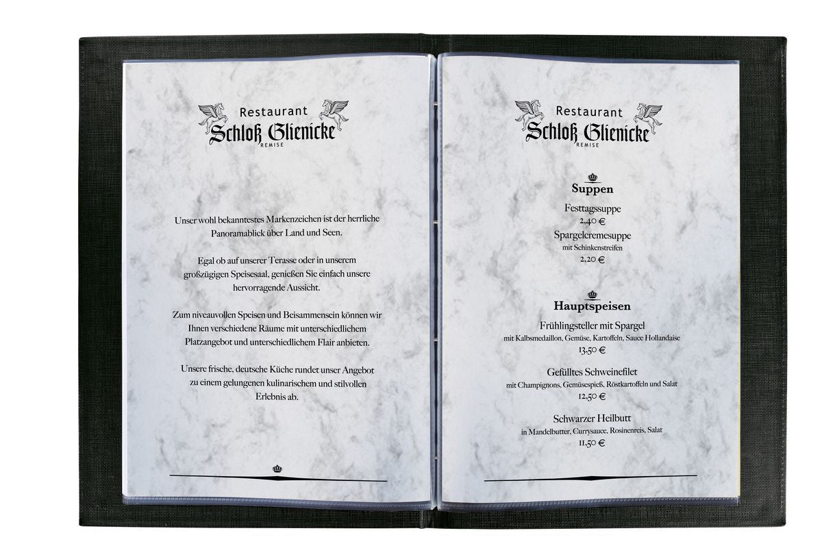 Sigel Marmorpapier Grau – A4, 90 g/m², 25 Blatt