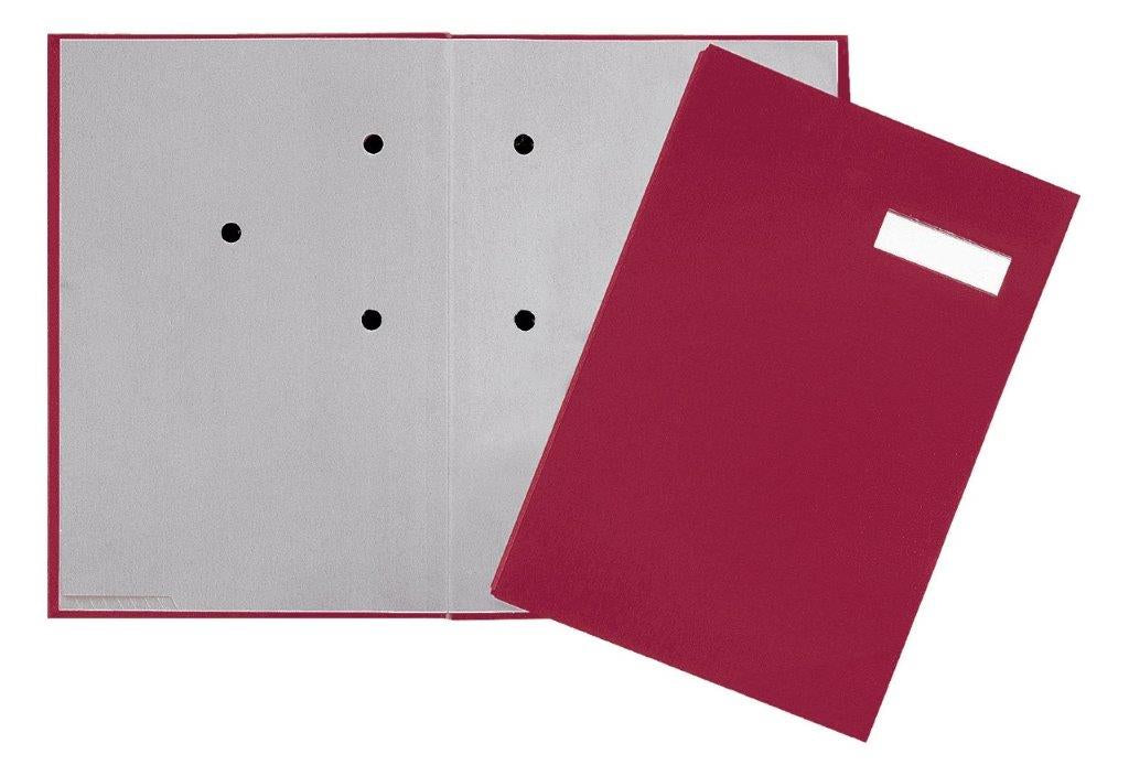 Pagna Sammelmappe für A4, Kunststoff, Rot