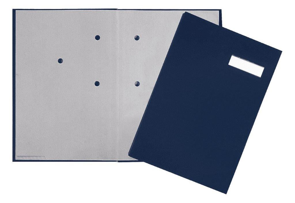 Pagna Sammelmappe für A4, Kunststoff, Blau