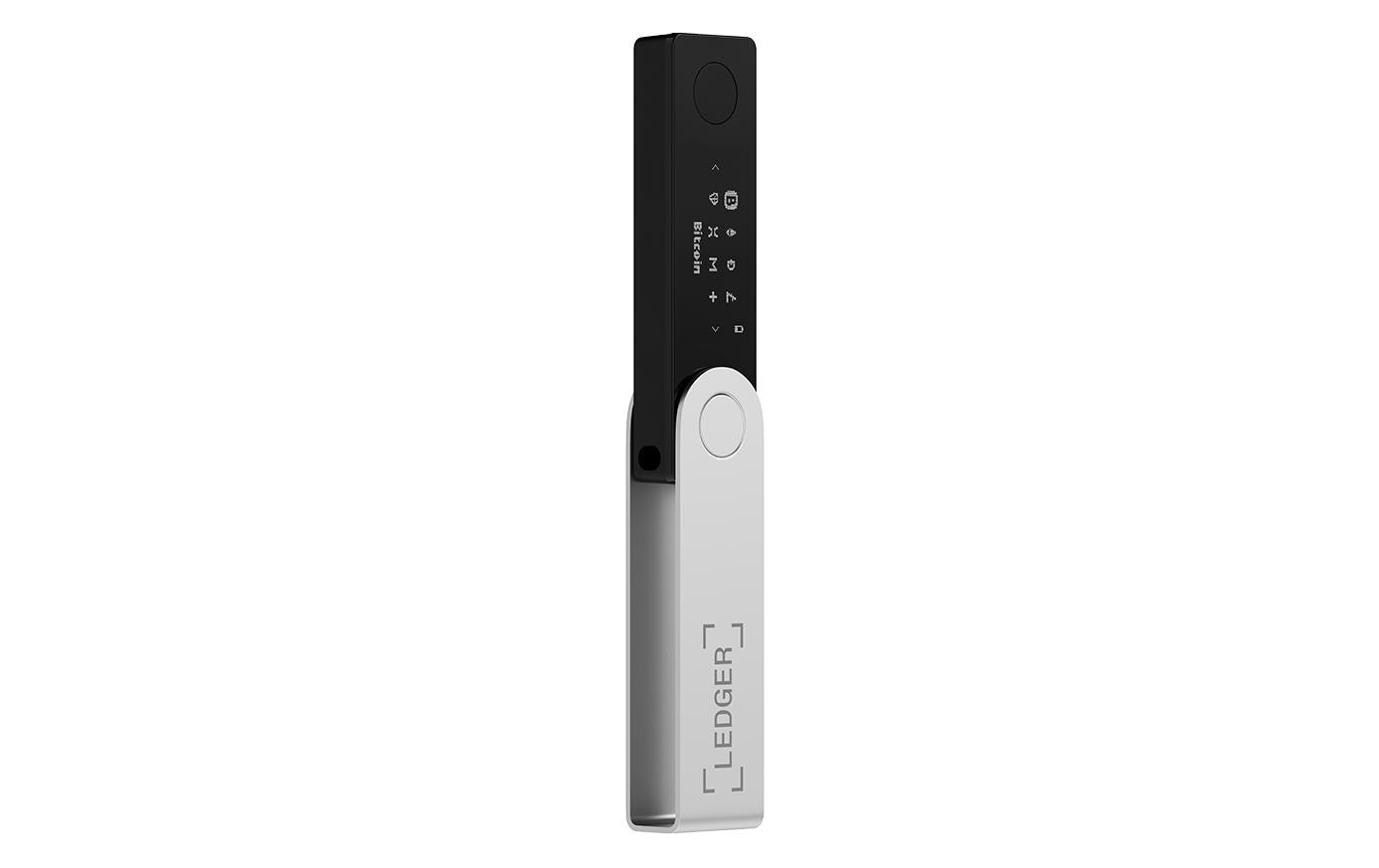 Ledger Nano X USB-Stick – Bluetooth + USB Typ-C, OLED-Display