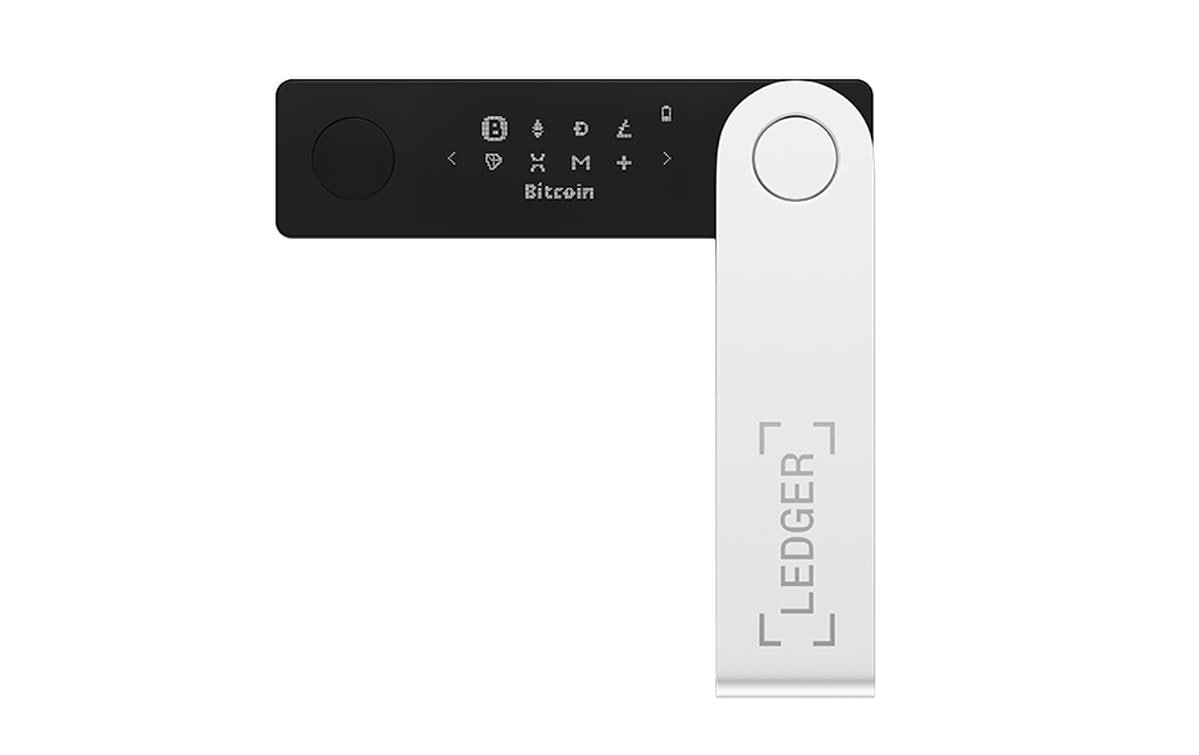 Ledger Nano X USB-Stick – Bluetooth + USB Typ-C, OLED-Display