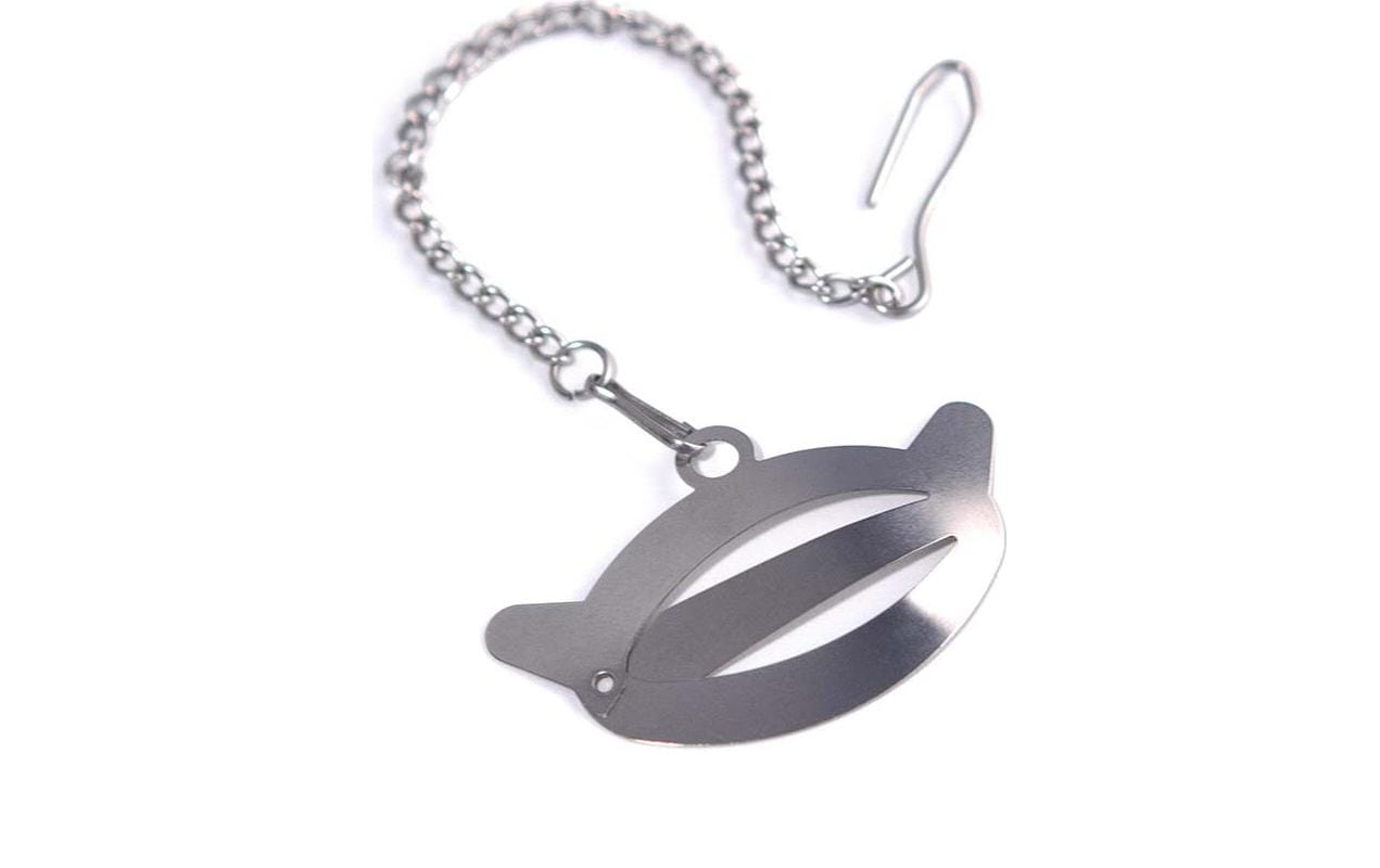Finum Tea Click – Teesieb, Edelstahl, Silber