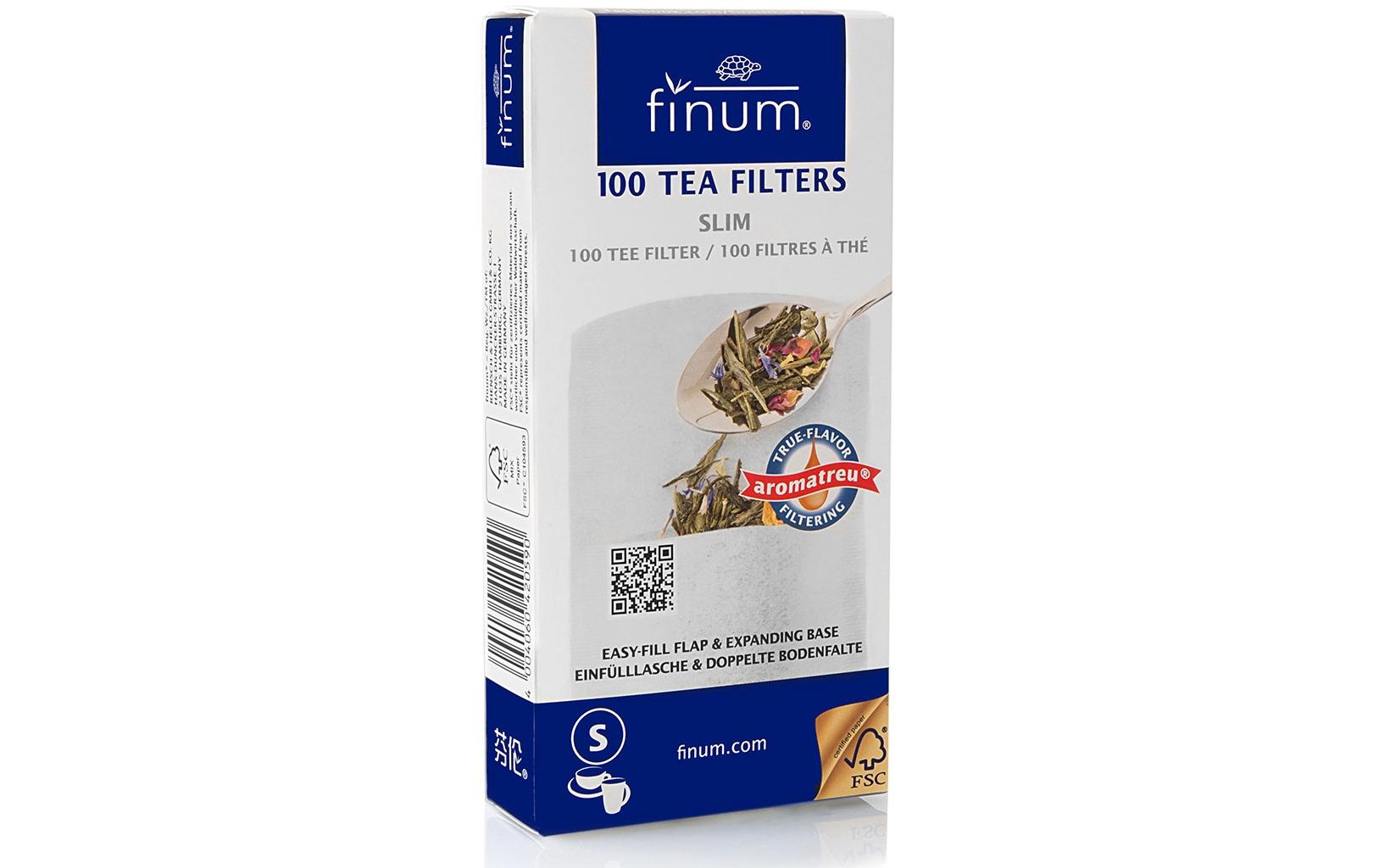 Finum Teefilter (Einweg) Grösse S, 100 Stk., Papier