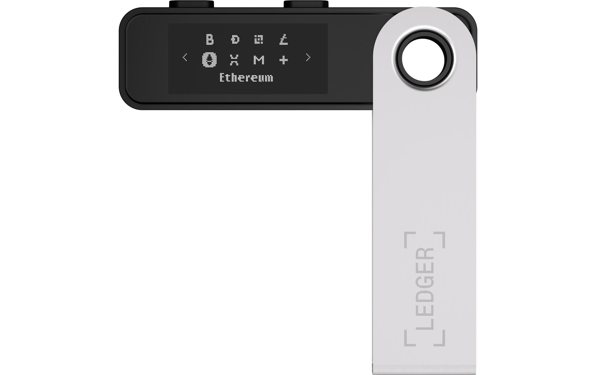 Ledger Nano S Plus – Krypto-Hardware-Wallet, USB-A, für Windows, Schwarz