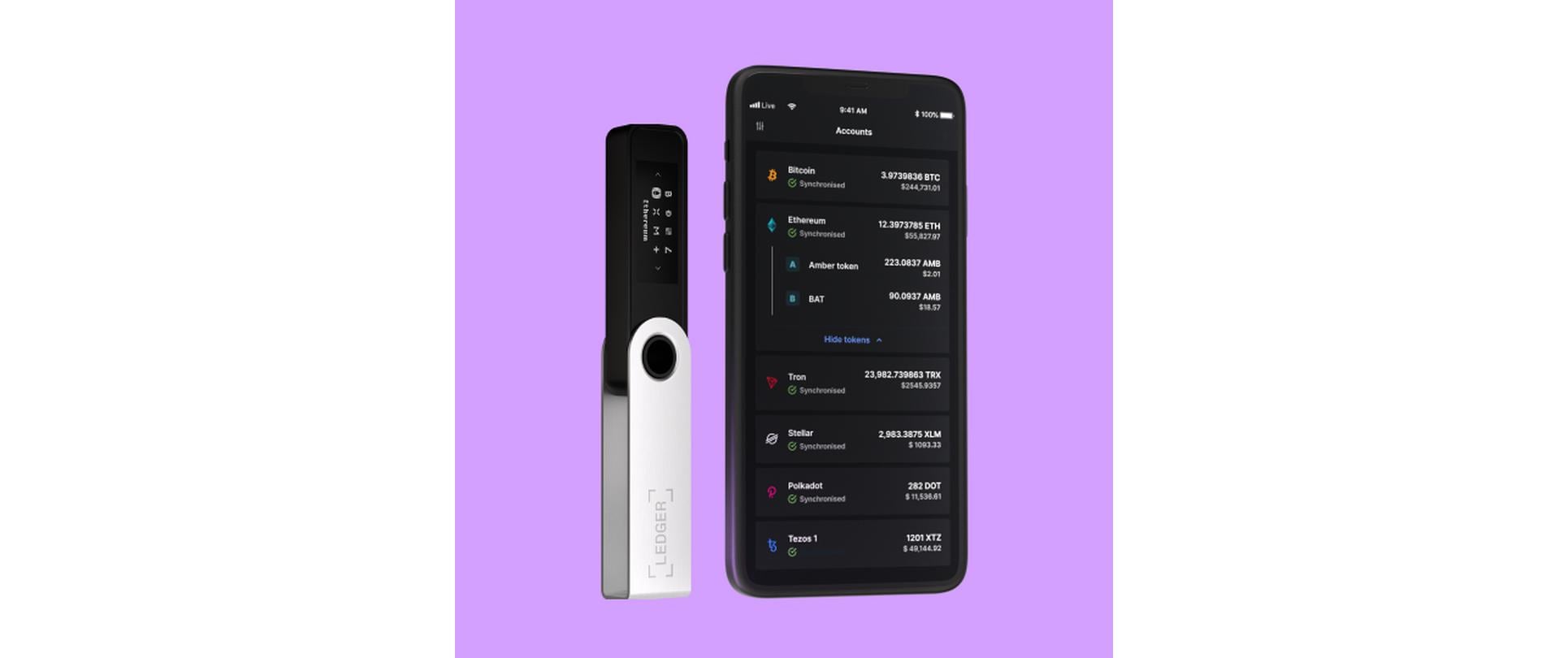 Ledger Nano S Plus – Krypto-Hardware-Wallet, USB-A, für Windows, Schwarz