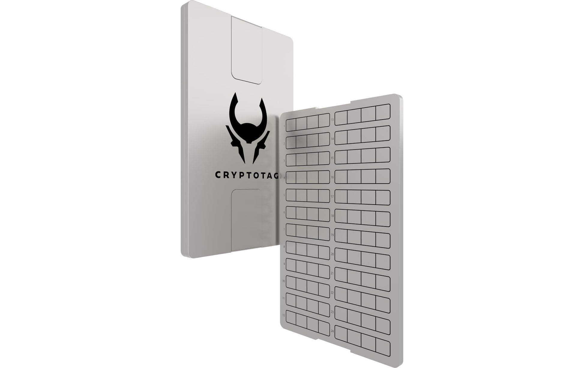 Cryptotag Thor Starter Kit Speichergerät – Silber, für Crypto Wallets (universal)
