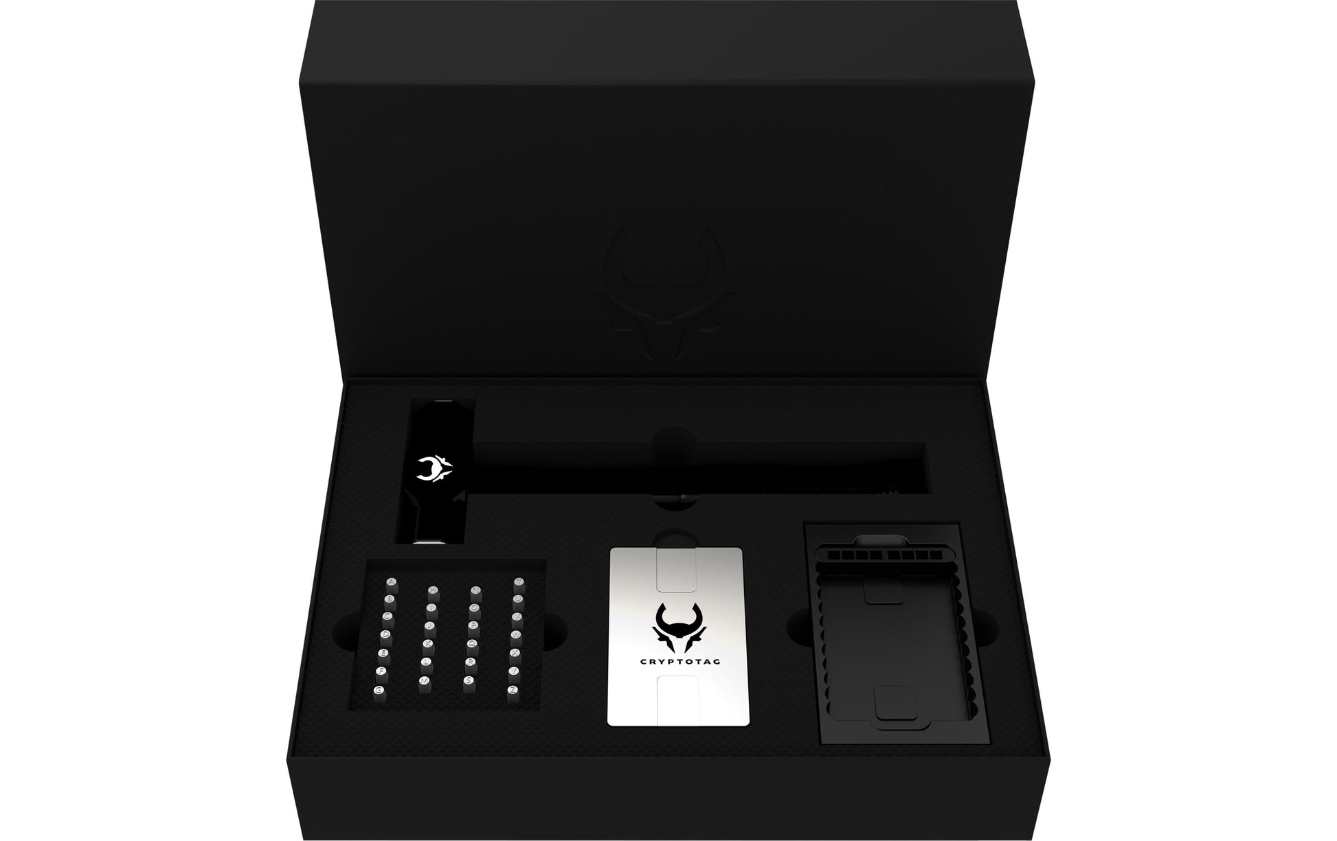Cryptotag Thor Starter Kit Speichergerät – Silber, für Crypto Wallets (universal)