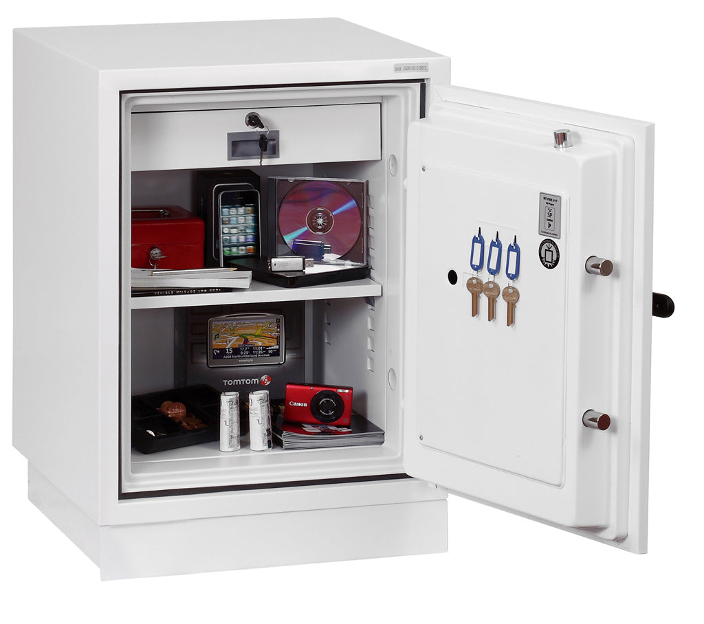 Phoenix Safe Co. Phoenix Feuerschutzbox Fire Fighter II FS0441E – Elektronikschloss – 63 l – Feuerschutz 90 min – Bodenmontage
