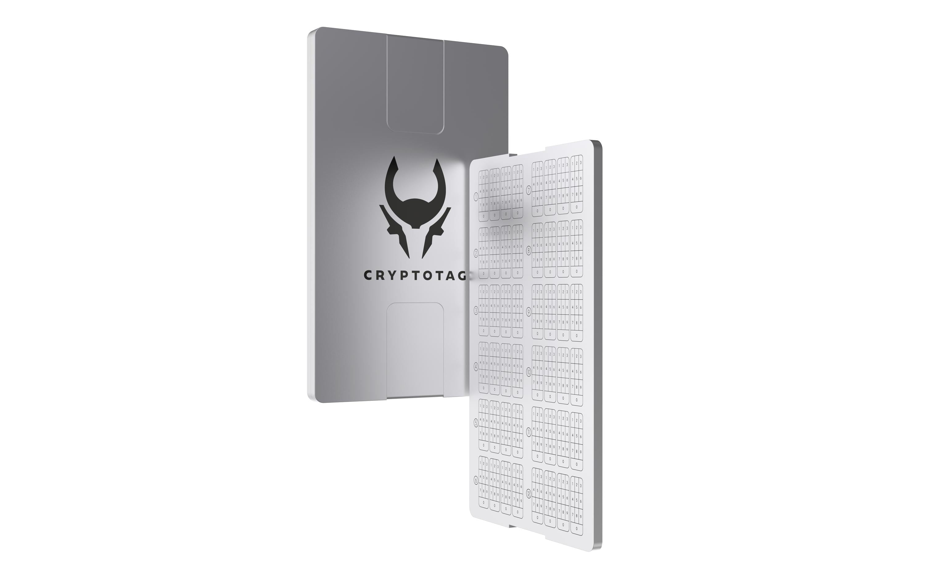 Cryptotag Zeus Erweiterungsset – Silber
