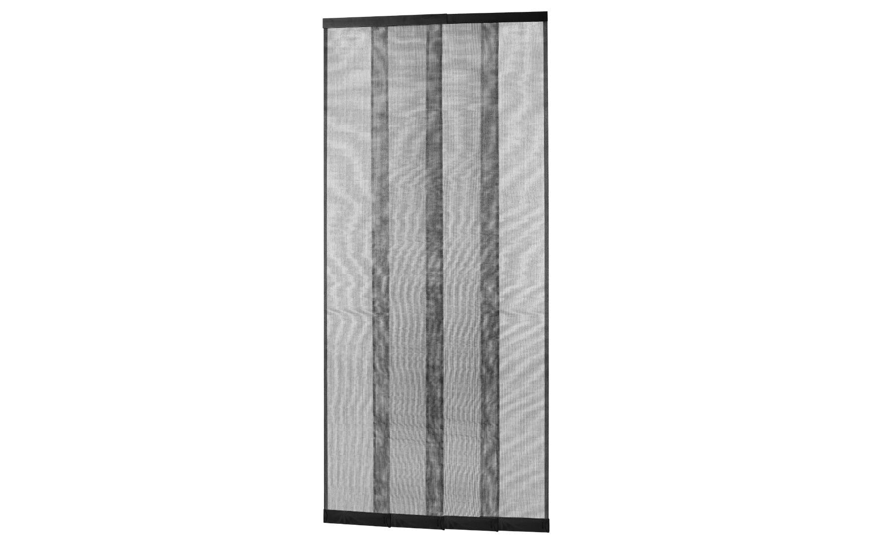 TESA Fliegengitter Tür – 95 × 220 cm – Anthrazit – Lamellen – für Türen