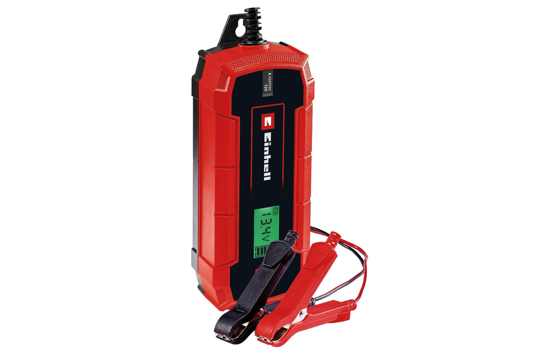 Einhell automotive Einhell CE-BC 6 M Batterieladegerät 12 V 6 A – für Blei-Säure (Auto), Erhaltungsladung, Batteriestandsanzeige