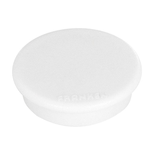 Franken Tafelmagnete – Ø 32 mm, 10 Stk., weiss