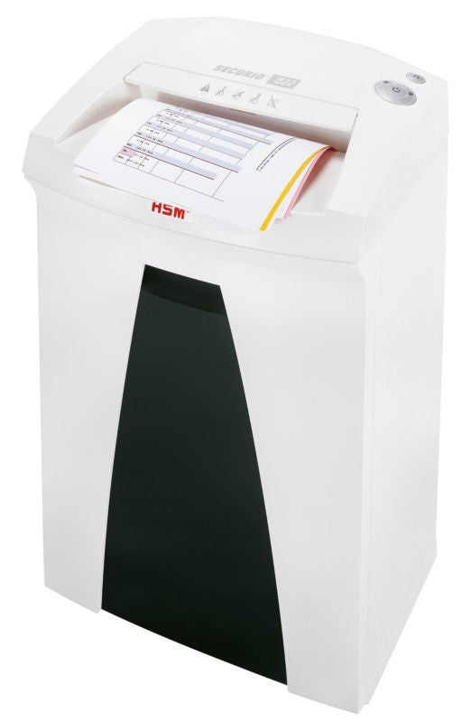 HSM Securio B22 – Aktenvernichter, DIN P-2, Streifenschnitt 5,8 mm, 33 l