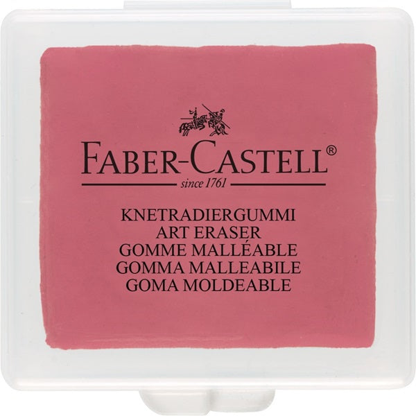 Faber-Castell Radierer – für Kreide, Kohle – 38 × 8 × 35 mm – Kunststoff – sortiert
