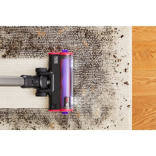Black & Decker BLACK+DECKER Stabstaubsauger BHFEA640WP – 2-in-1, 4000 mAh, 0,8 l, Akkubetrieb
