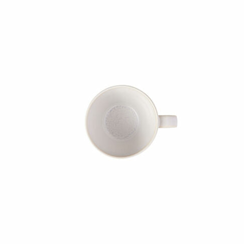 Villeroy & Boch Crafted Cott Kaffeetasse – 0,25 l, Porzellan, Weiss, spülmaschinenfest, 6 Stück