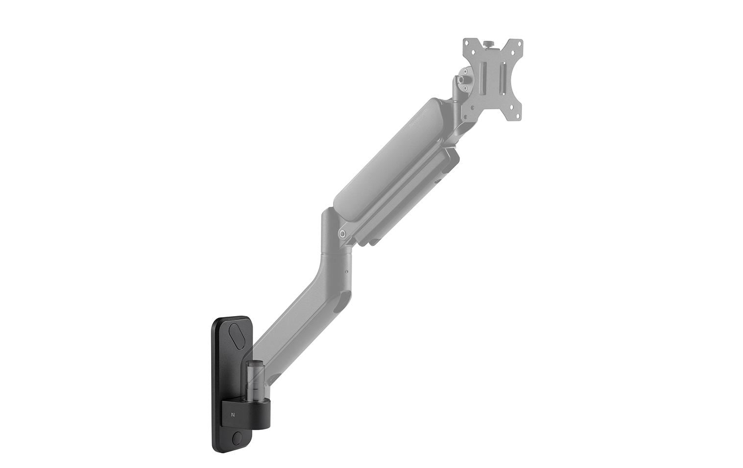 Neomounts AWL75-450BL Wandplatte – 210×85×75 mm – für DS70-450BL1/DS75-450BL2 – Schwarz