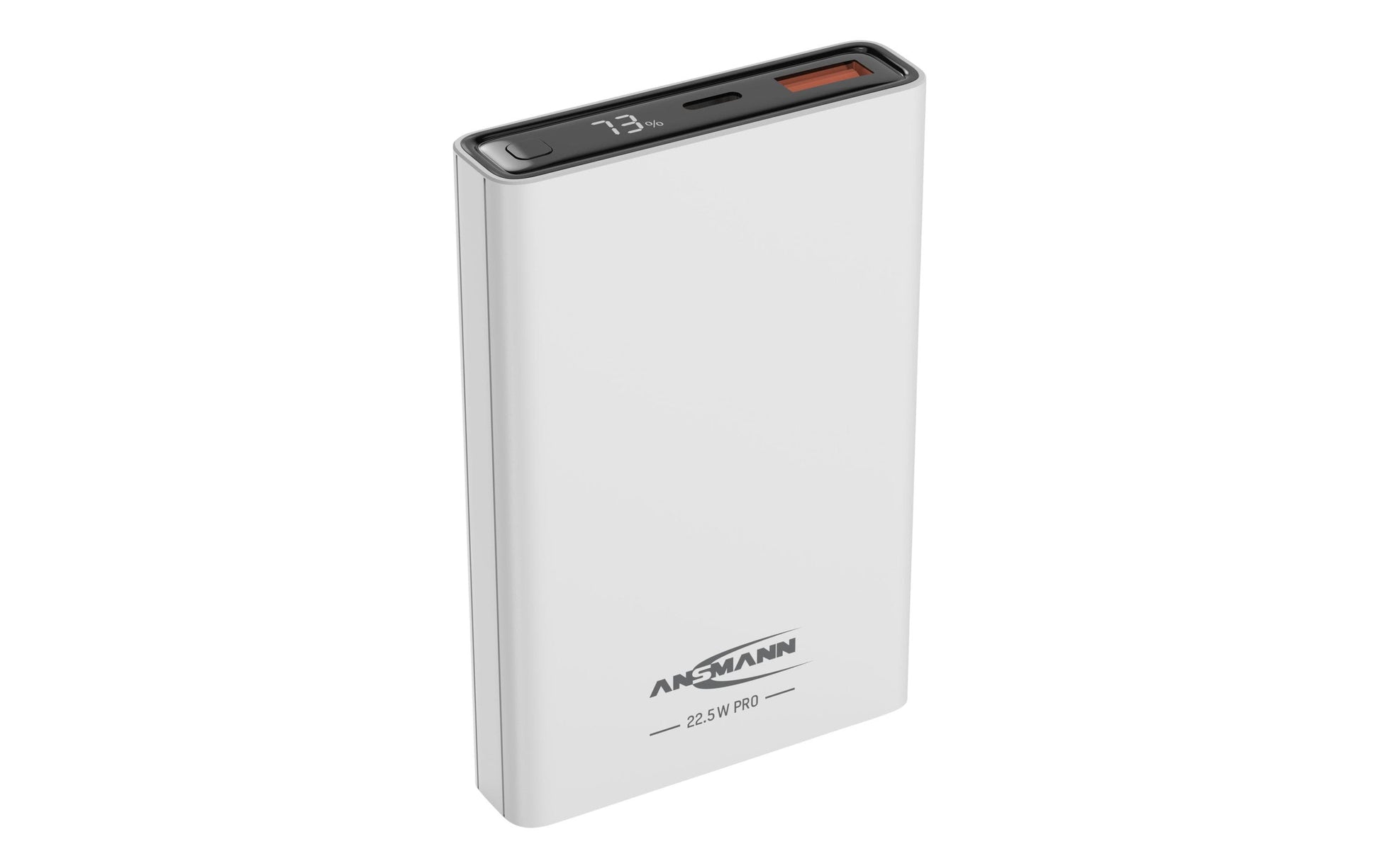 Ansmann PB320PD Powerbank 10'000 mAh – 22,5 W PD, 1× USB-C, 1× USB-A, weiss