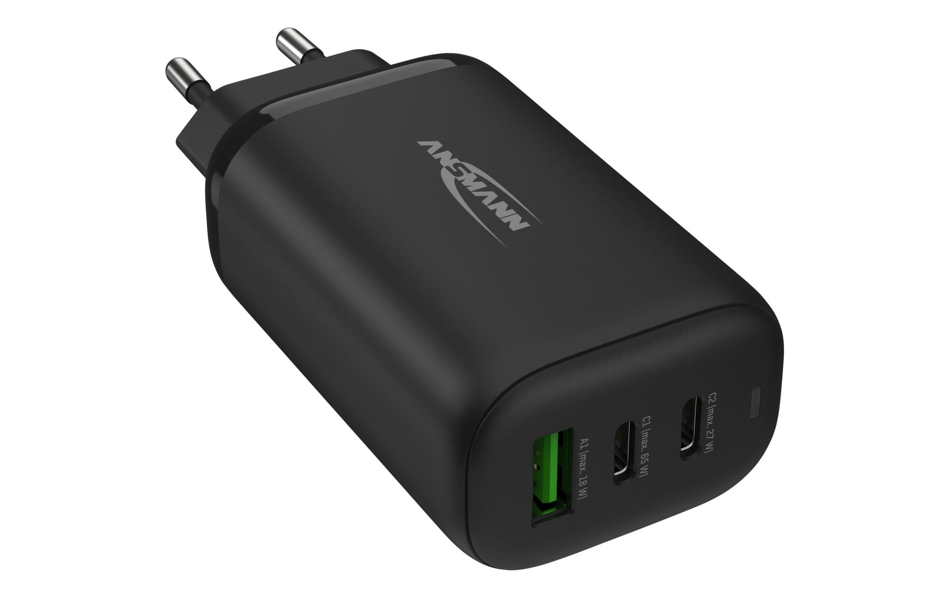 Ansmann HC365PD USB-Desktop-Ladegerät – USB-C×2, USB-A×1 – PD