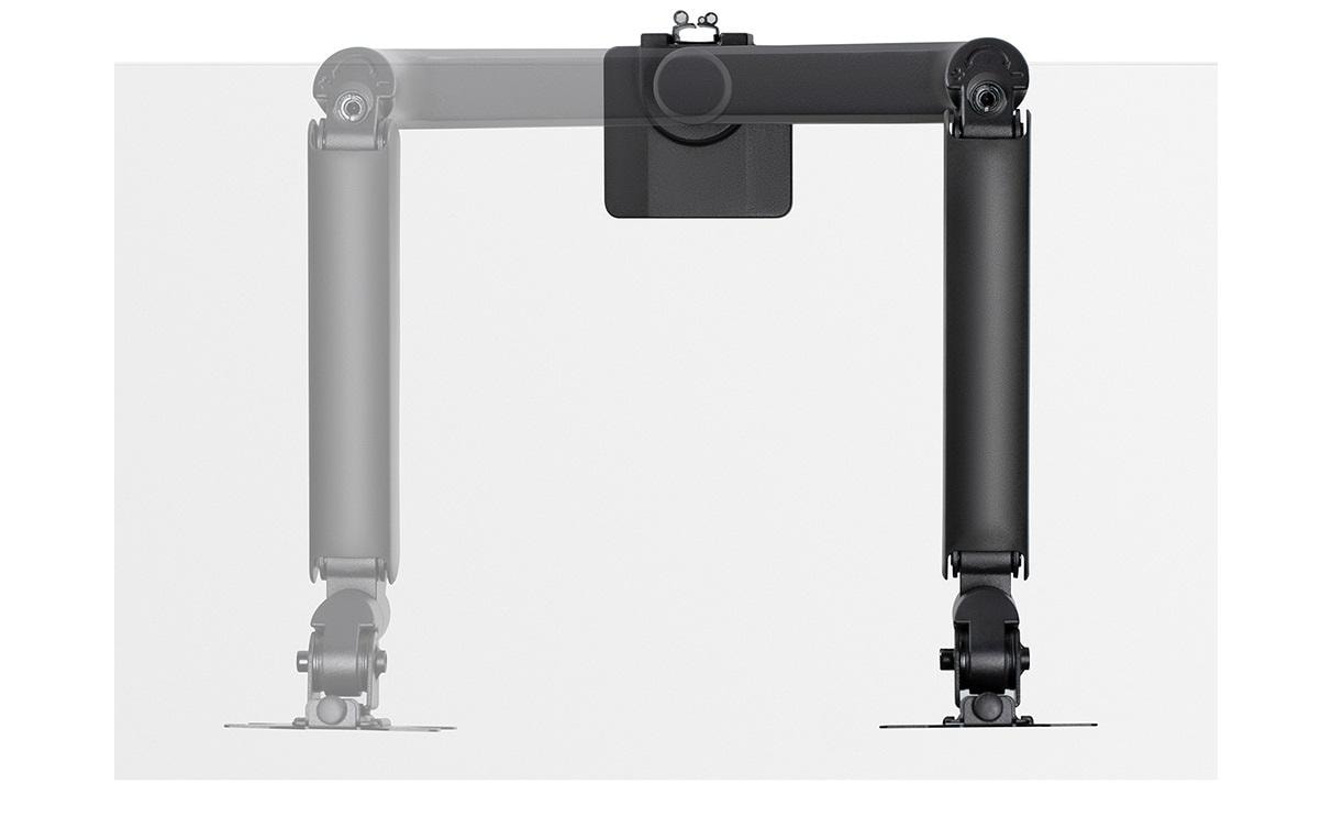 Neomounts DS70 DS70-450BL1 – Monitorarm, 1 Monitor, bis 42", Gasfeder, 180°-Stop, Schwarz