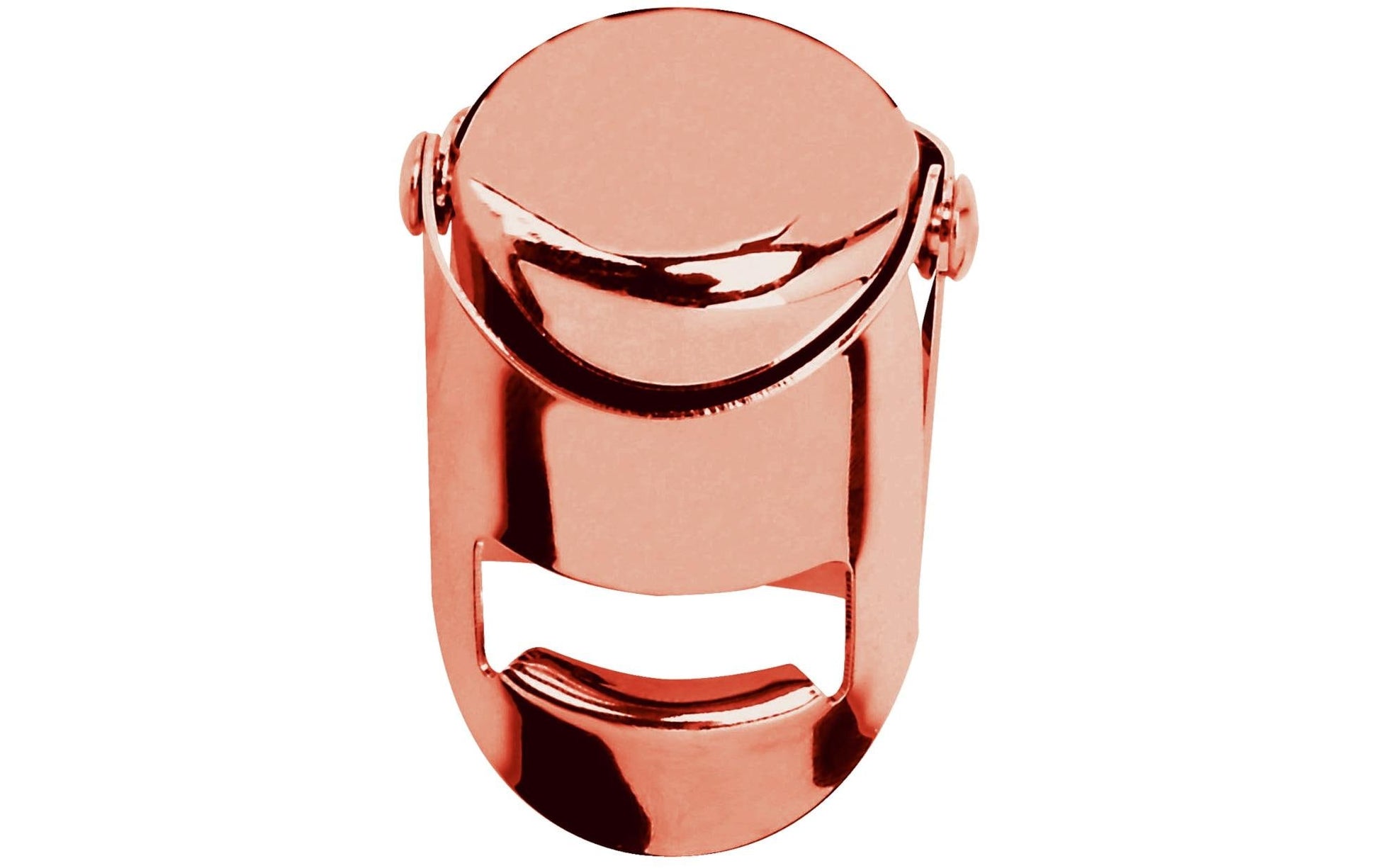 Paderno Flaschenverschluss – Ø 3,5 × 5,6 cm, Edelstahl, Kupfer, luftdicht, spülmaschinenfest
