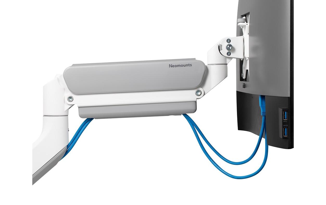 Neomounts DS70-450WH1 – Monitorarm, bis 42", Neigen/Schwenken, Weiss