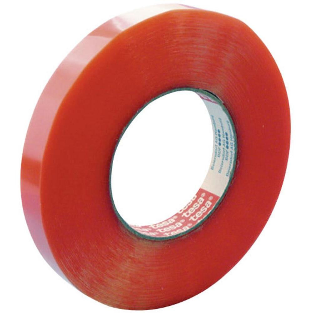 TESA Montageband – 25 mm × 50 m, rot