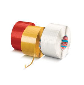 TESA Montageband – 25 mm × 50 m, rot