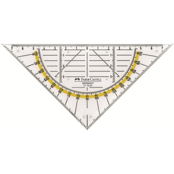 Faber-Castell Geodreieck, 14 cm