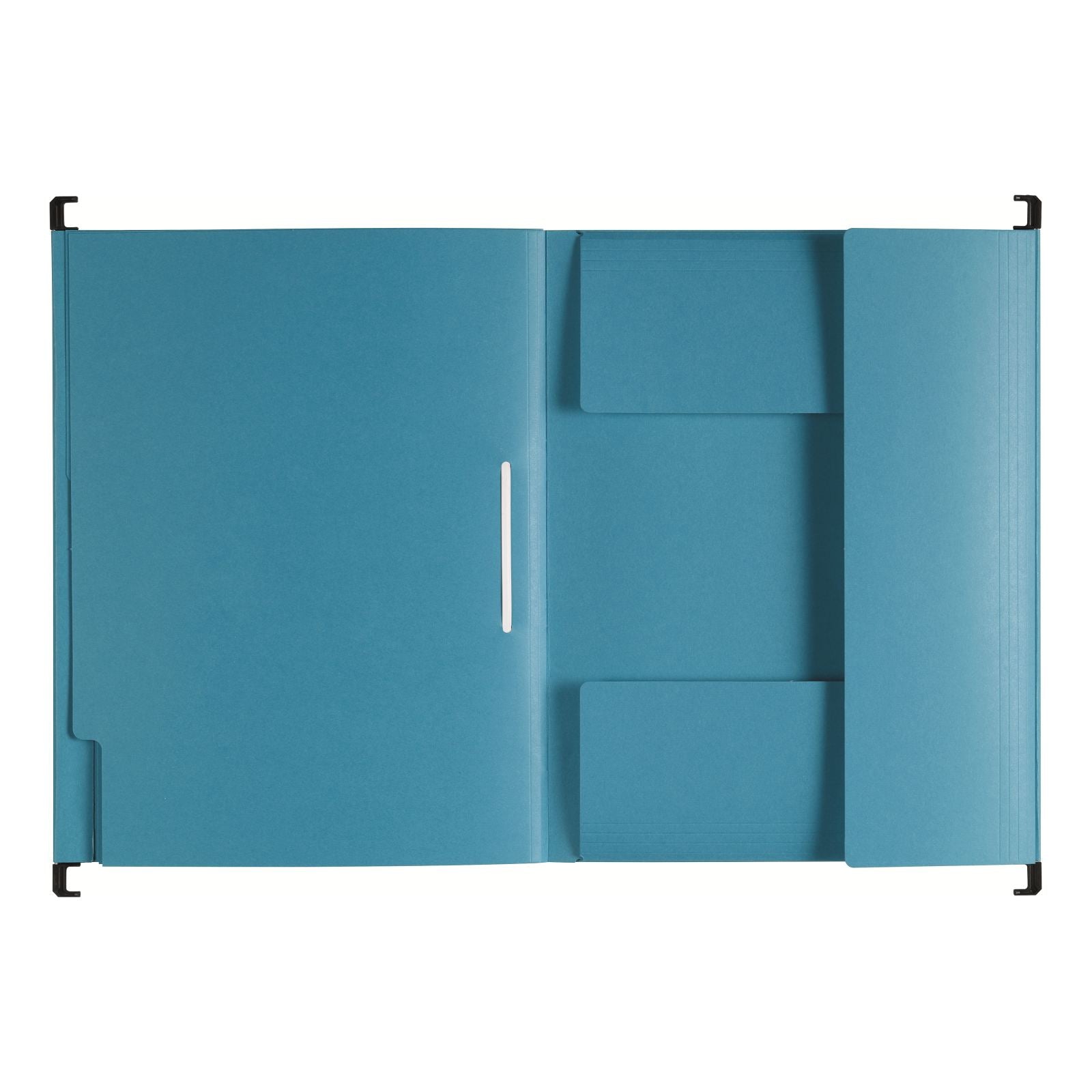 Pagna Hängeordner für A4 – Karton, Blau, 345 × 245 mm, mit Vordruck