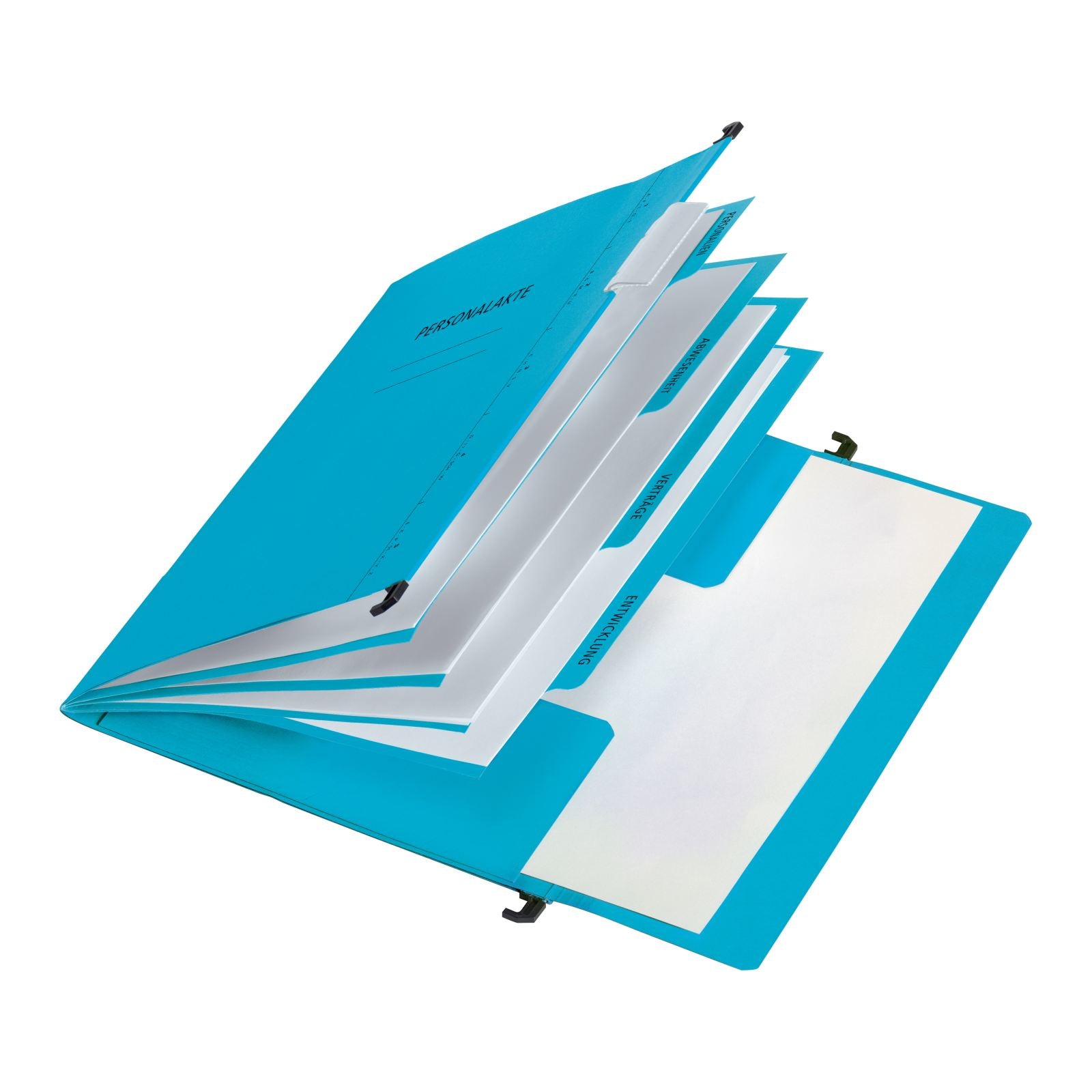 Pagna Hängeordner für A4 – Karton, Blau, 345 × 245 mm, mit Vordruck
