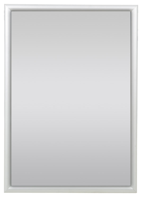 Franken Plakatrahmen Outdoor – für A2 – Klapprahmen – Silber – Aluminium – 25 mm Rahmenprofil – 1 Stk.