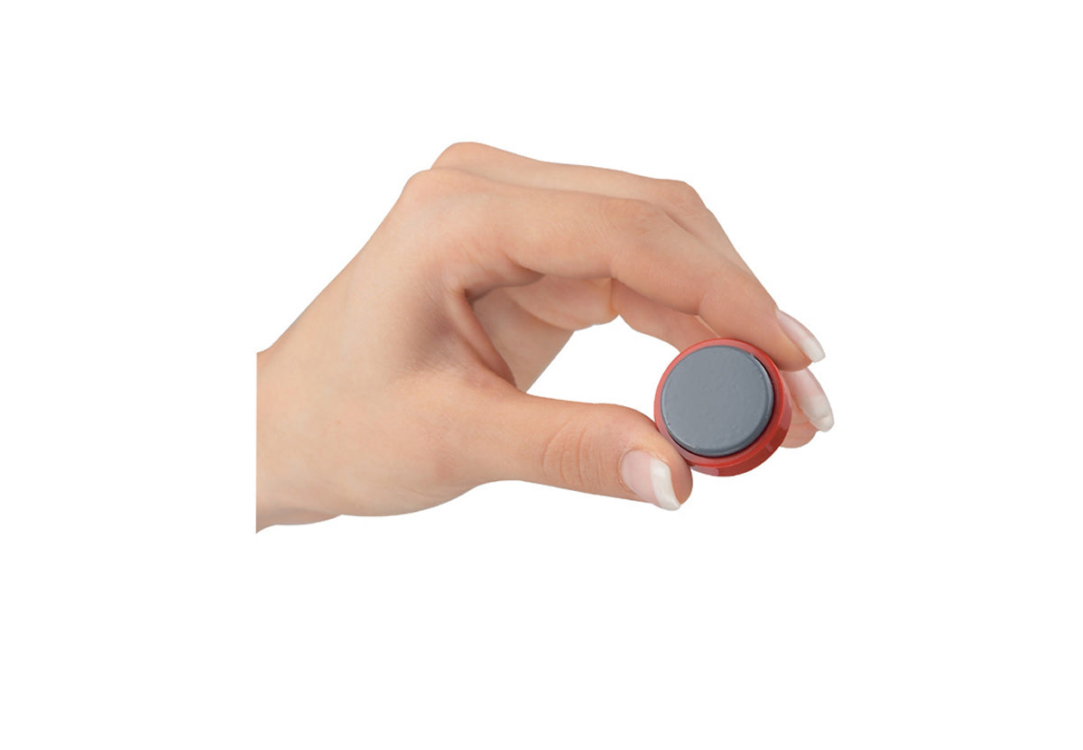MAUL Rundmagnet – 3 × 1 cm, magnetisch – für Whiteboards – 4-teilig