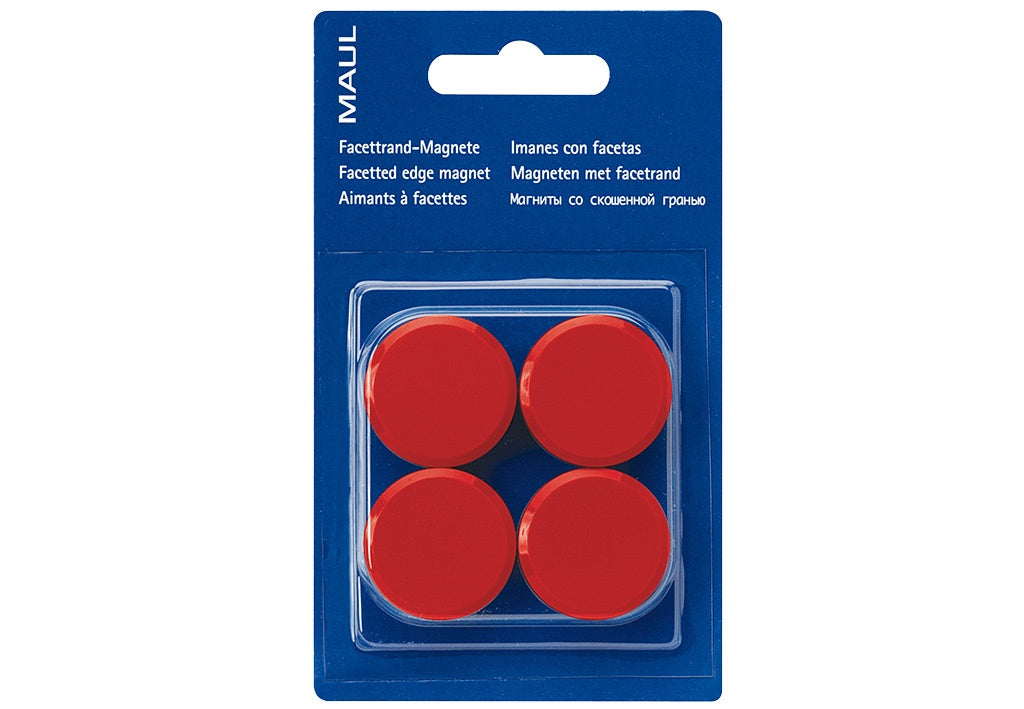 MAUL Whiteboard – 3 × 1 cm, magnetisch – 4-teilig
