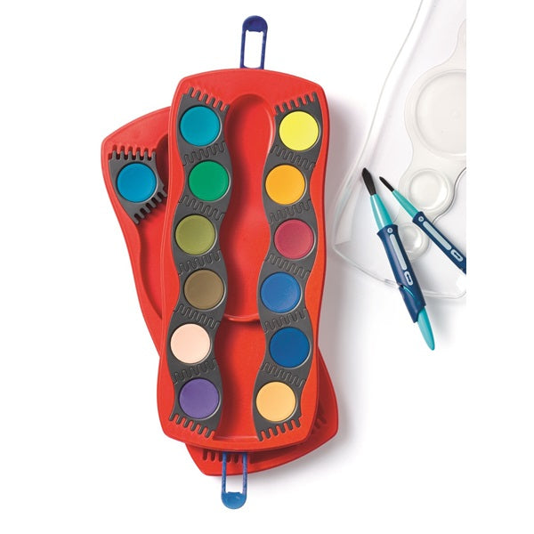 Faber-Castell Deckfarbkasten – 24 Farben, inkl. Deckweiss