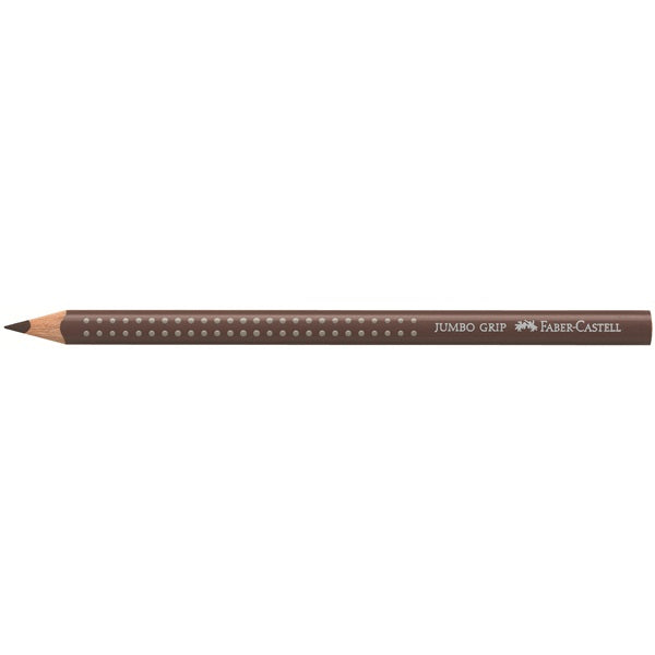 Faber-Castell Aquarellfarbstift Jumbo Grip – Vandyckbraun, Ø 5,3 mm, dreikantig, FSC