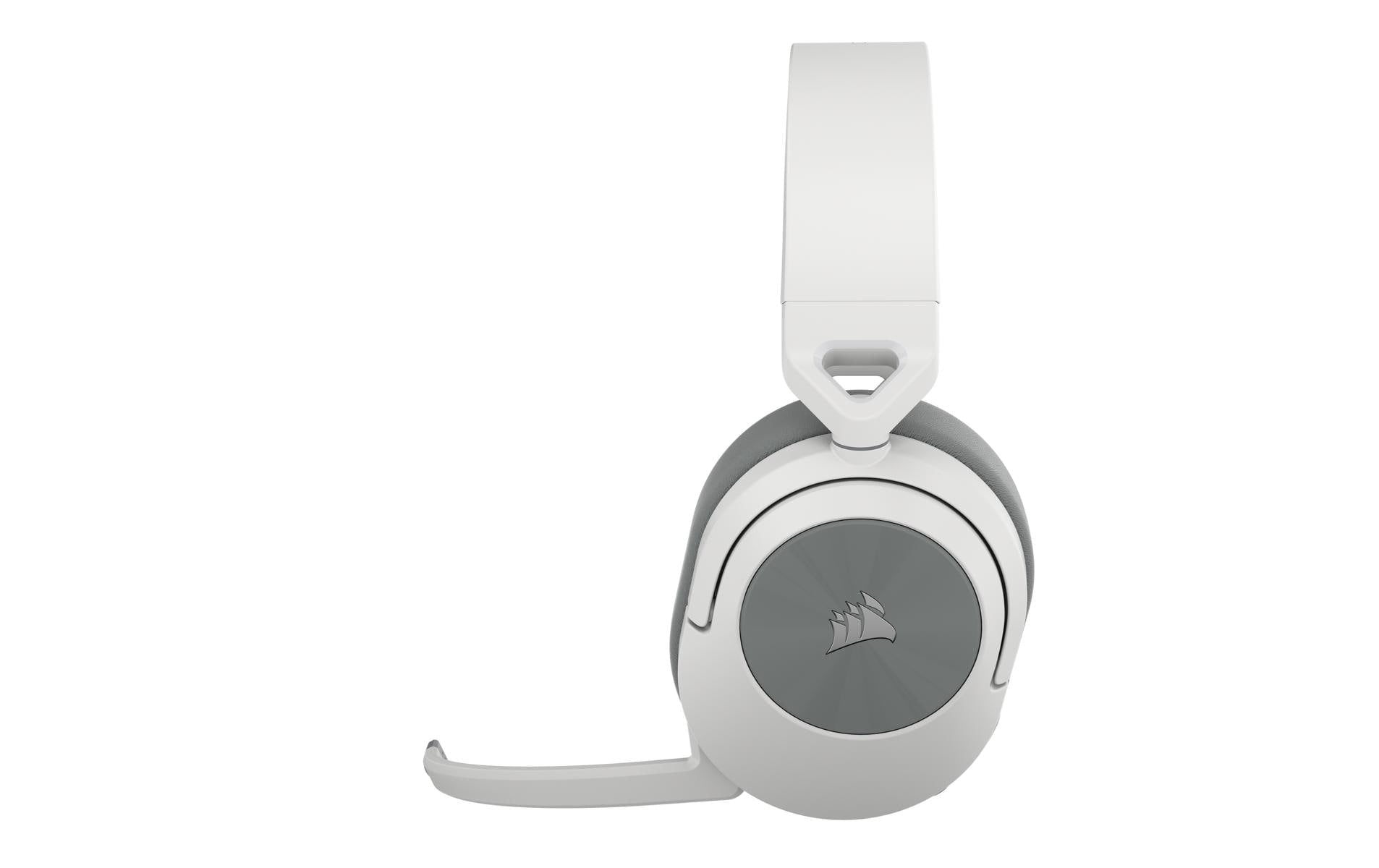 Corsair HS55 WIRELESS – Gaming-Headset, Over-Ear – 2,4 GHz/Bluetooth 5,2, mit Mikrofon – Weiss