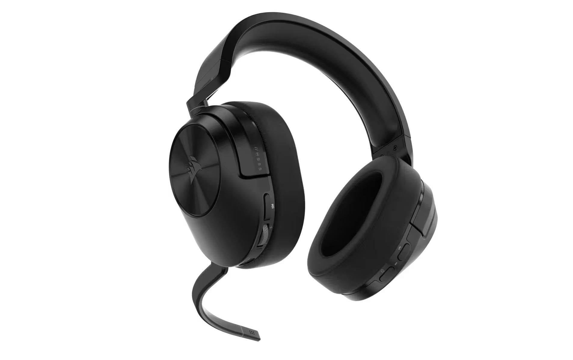 Corsair HS55 WIRELESS – Over-Ear Gaming-Headset – 2,4 GHz (USB-Empfänger), 7.1 – Schwarz – bis 24 h