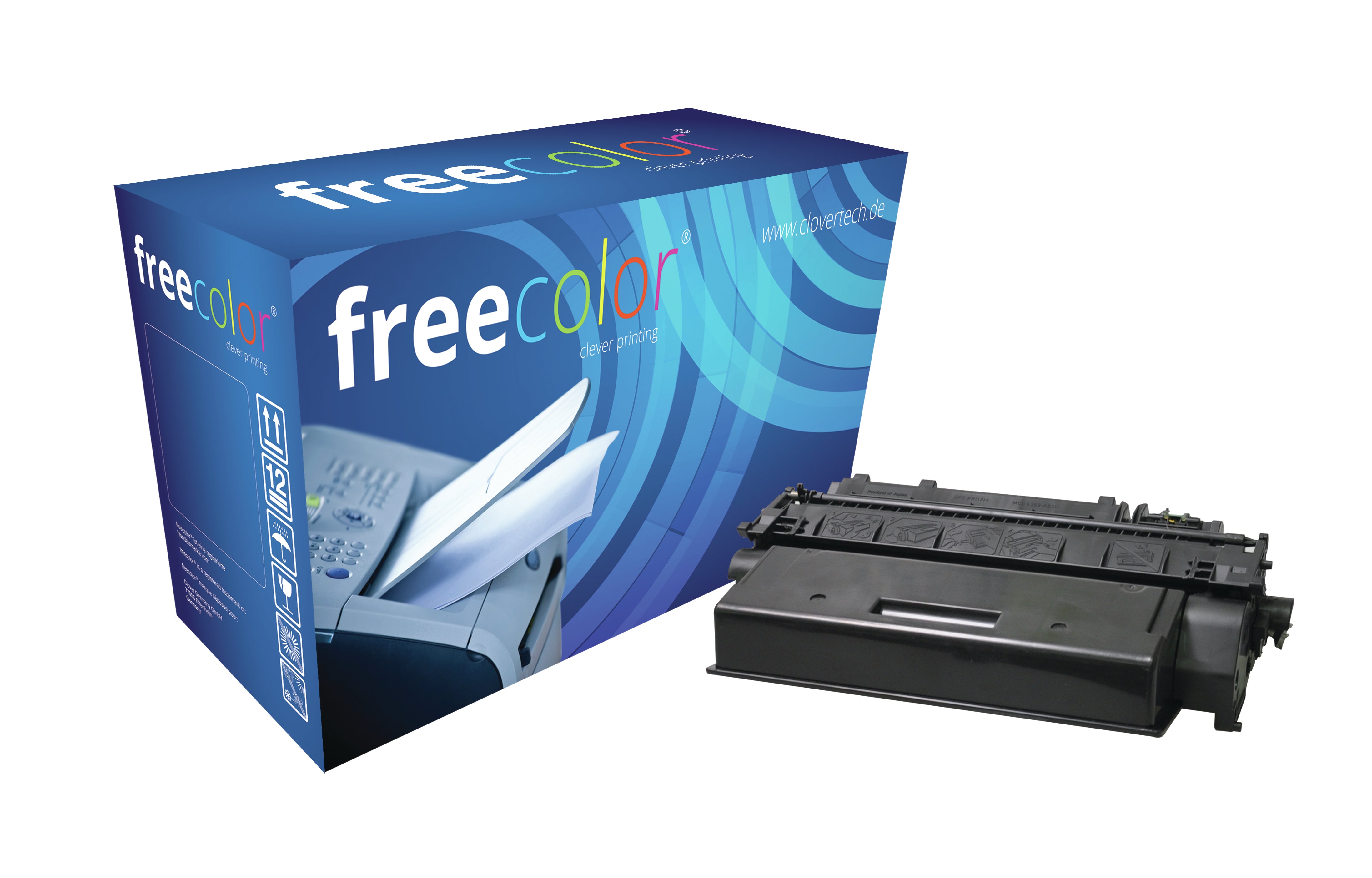 Freecolor 280X (CF280X-XXL) Schwarzer Toner – Kompatibel XXL – 10'000 Seiten – für HP LaserJet Pro 400