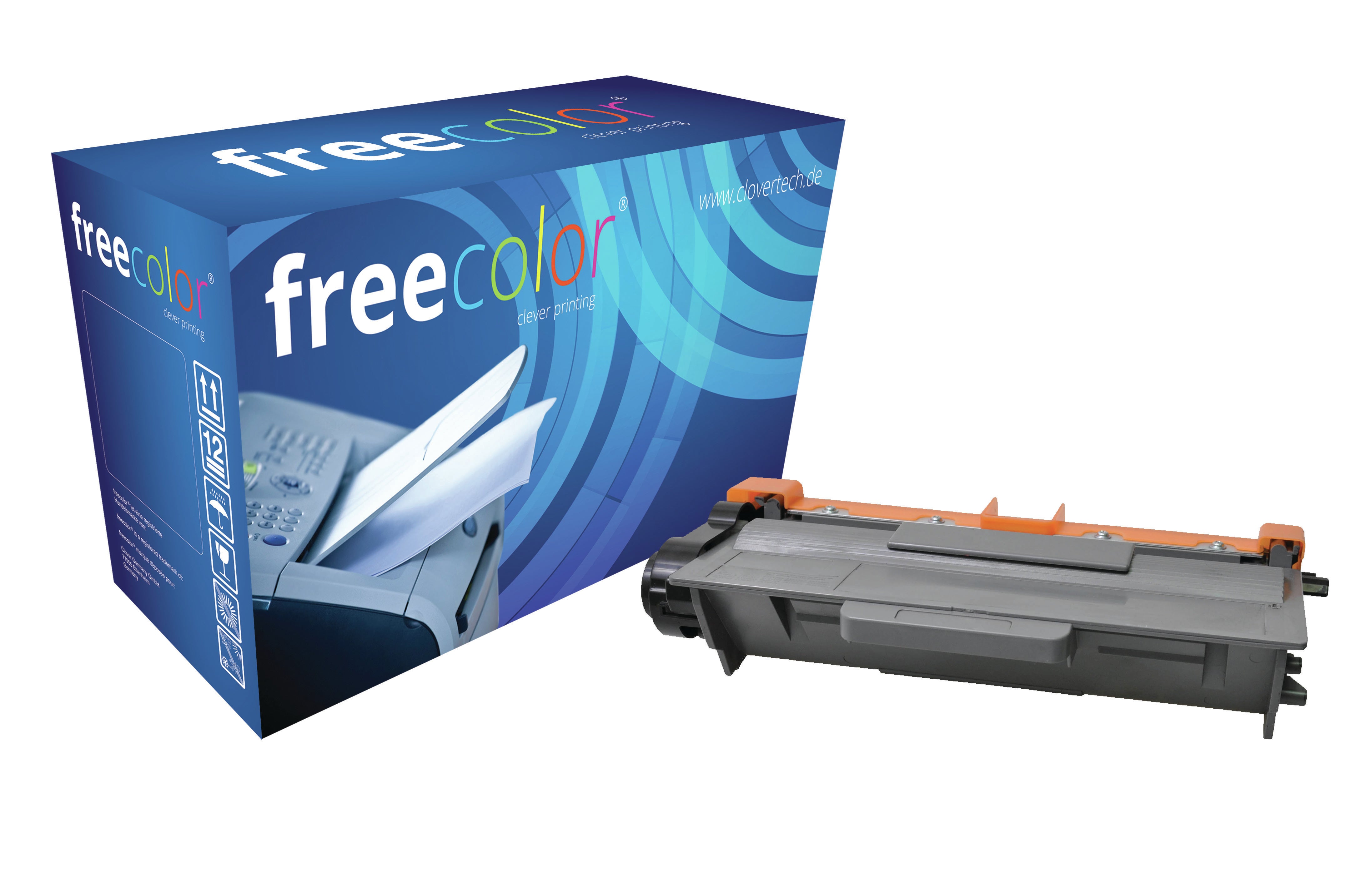 Freecolor Toner TN3390 – schwarz, 12000 Seiten – für Brother DCP-8250 DN/HL-6180 DW/HL-6180 DWT und andere