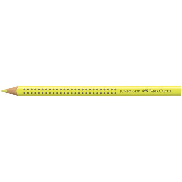 Faber-Castell Buntstifte Jumbo GRIP – Aquarell, Dreikant, Einzelstift Lichtgelb Lasierend