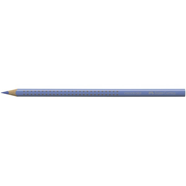 Faber-Castell Aquarellfarbstift Colour Grip 2001 – pastellblau, Ø 3 mm, dreikantig, FSC